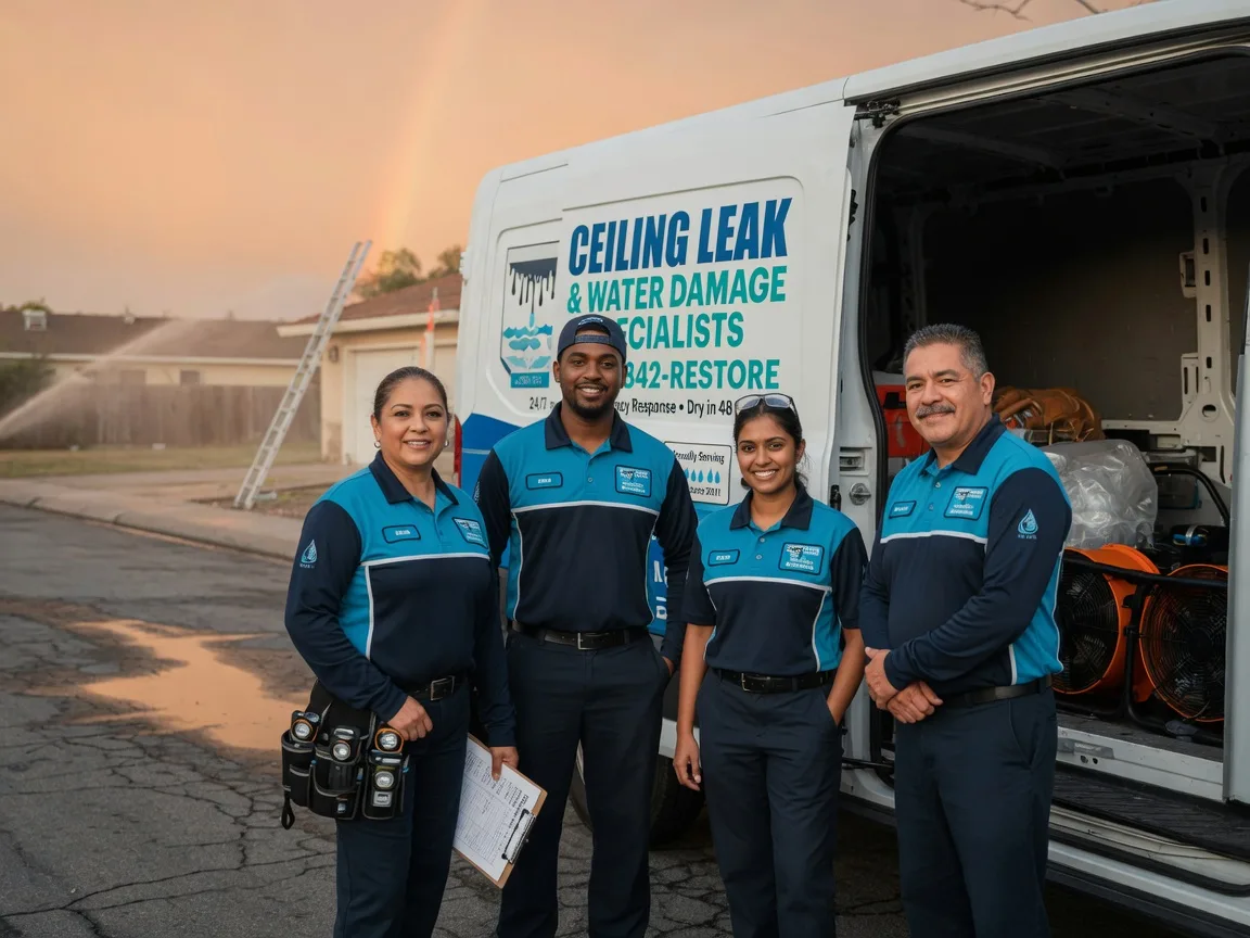 Ceiling Leak Cleanup company in Covington, TX